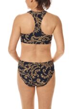 Kostium do kąpieli Amoena Sri Lanka - top bikini bez fiszbin - black / gold