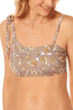 Kostium do kąpieli Amoena Marrakech - top bikini bandeau - multi