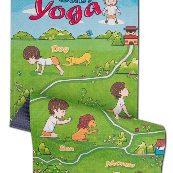 Qmed Baby Yoga - mata do ćwiczeń dla dzieci