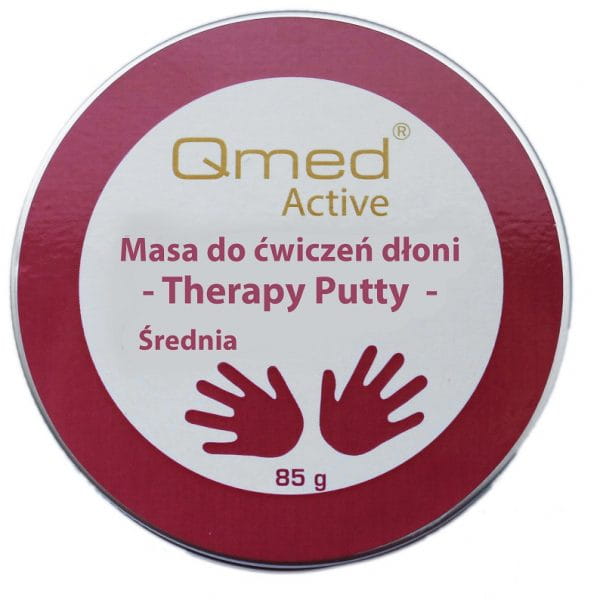 Qmed Masa do ćwiczeń dłoni (średnia) QMED THERAPY PUTTY