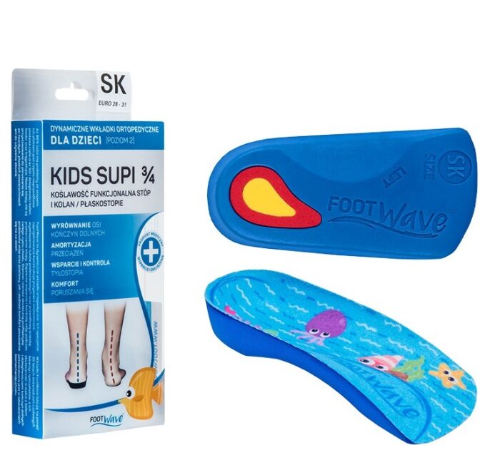 Wkładki FootWave Kids SUPI 3/4