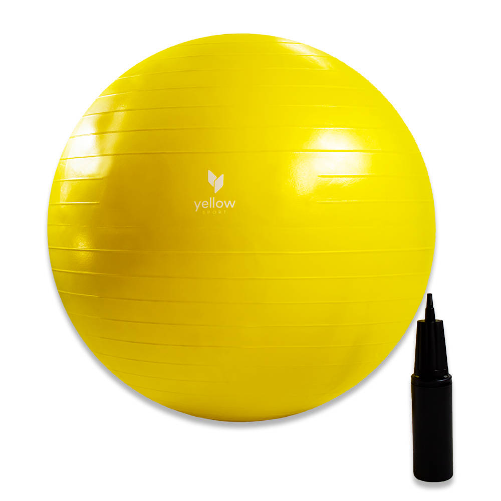 Timago piłka rehabilitacyjna yellowGYM ball 75 cm