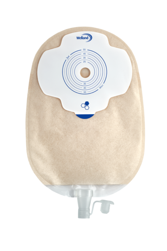 Worek Welland Aurum Plus® Urostomy - jednoczęściowy urostomijny, z miodem Manuka