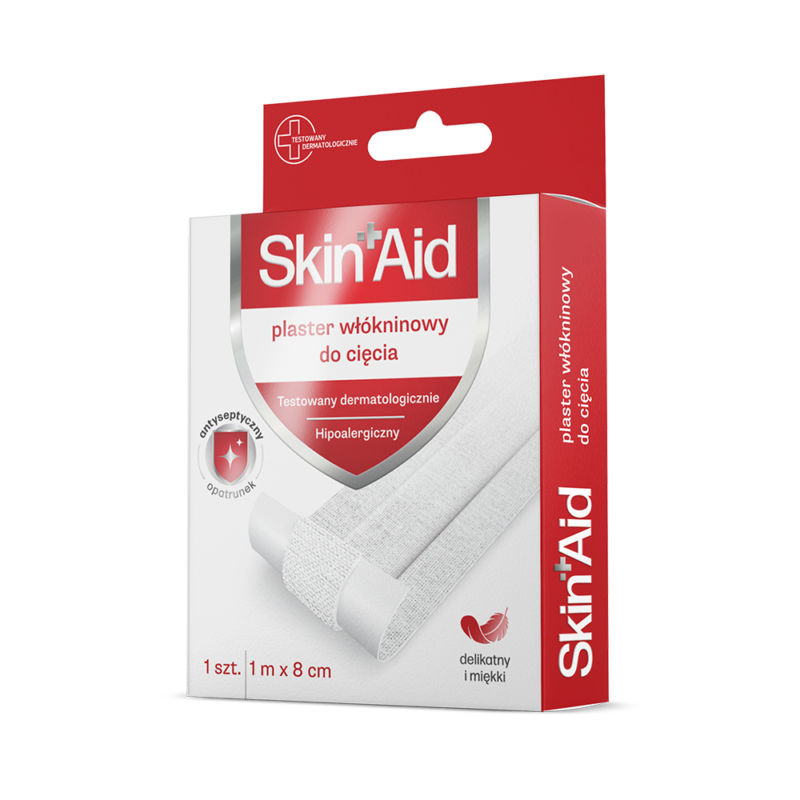 SKIN AID plaster włókninowy do cięcia 1m x 8 cm