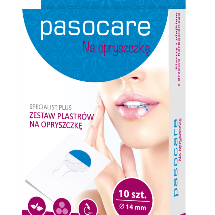 Pasocare Specialist Plus zestaw plastrów na opryszczkę 10 szt.