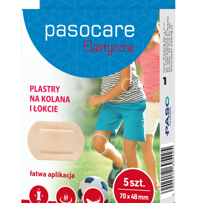 Pasocare elastyczne plastry na kolana i łokcie 5 szt.