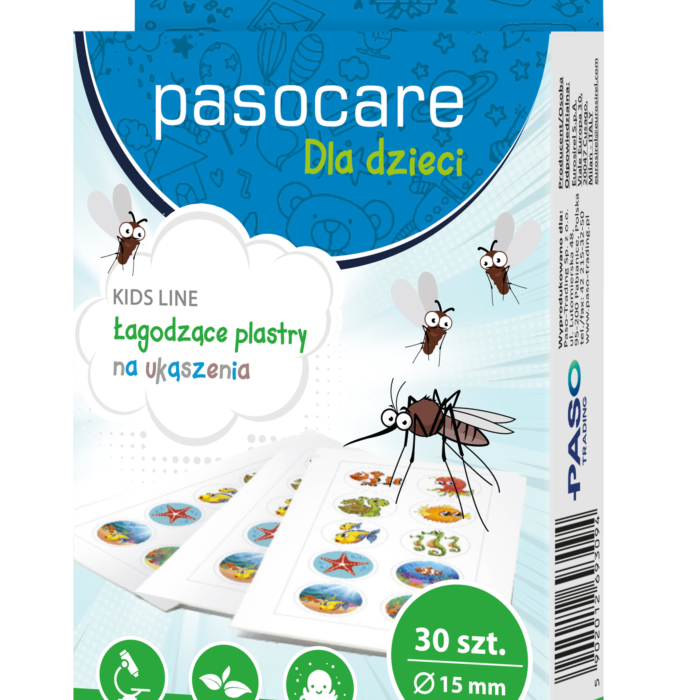 Pasocare Kids Line plastry na ukąszenia komarów A'30