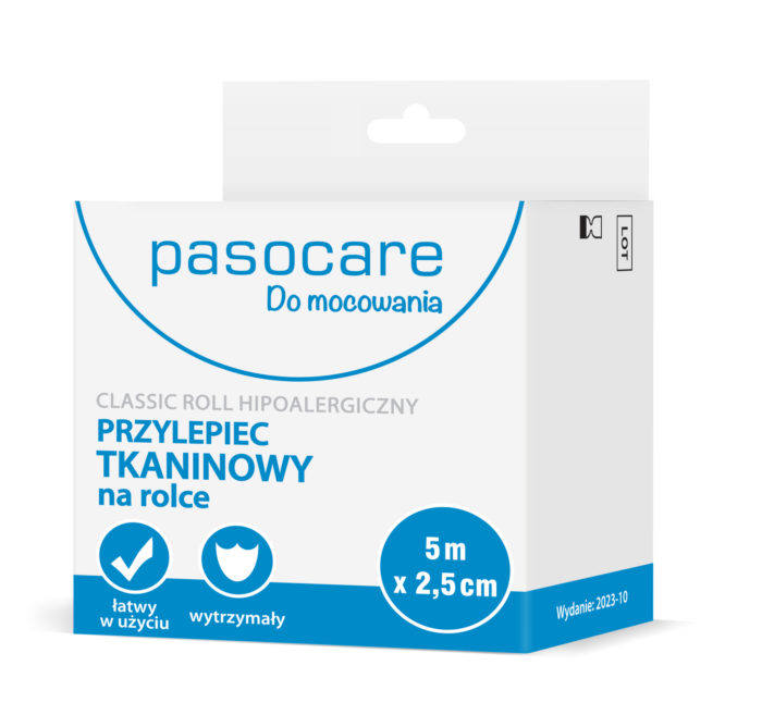 Pasocare classic roll hipoalergiczny przylepiec tkaninowy na rolce