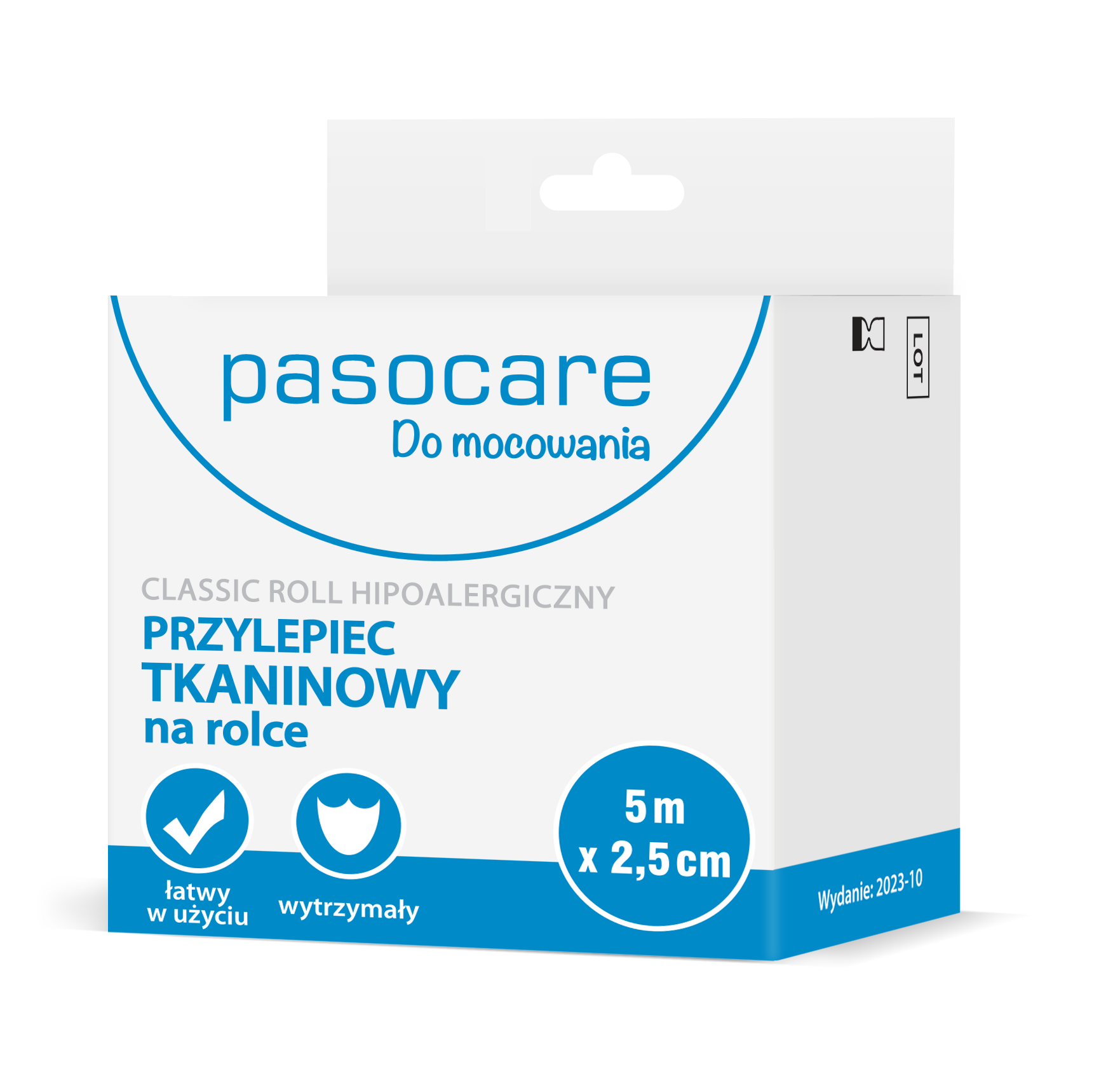 Pasocare classic roll hipoalergiczny przylepiec tkaninowy na rolce