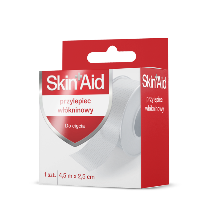 SKIN AID Przylepiec włókninowy 4,5 m x 2,5 cm